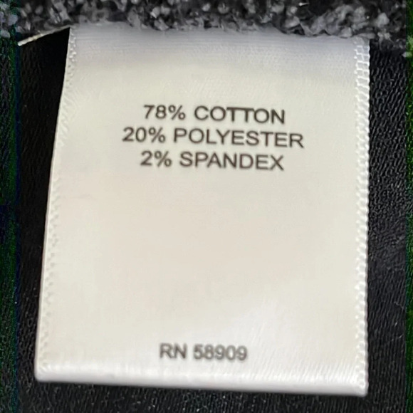 Chelsea & Violet Asymmetrical Black Denim Button Fly Distressed Skirt - Small - Picture 5 of 7